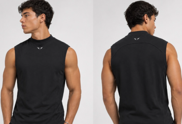 EXOTERIUM VECTOR SLEEVELESS TOP