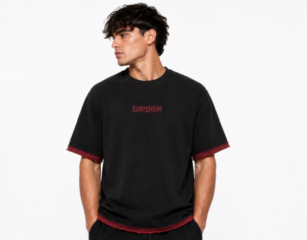 EXOTERIUM EMBER OVERSIZED TEE